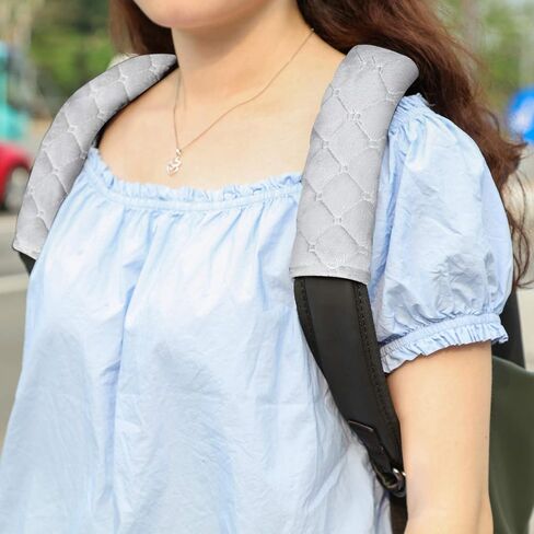 مجموعة من 4 وسادات حزام آمنة طويلة جدًا من تاتو لحماية حزام الأمان في السيارة، أغطية حزام الكتف الناعمة المريحة والآمنة، تساعد على حماية رقبتك وكتفك (أسود، 10.6 بوصة) in Kuwait