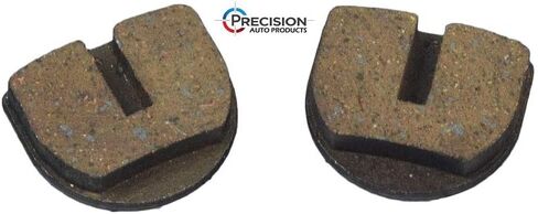 وسادات فرامل لشفرات الحلاقة MX500 (مجموعة من 2) - أحذية فرامل مستديرة لفرجار قرص اللهب YK2 شديدة التحمل للسكوتر - وسادة فرامل أمامية أو خلفية MX500، MX650، SX500، RSF650، Motovox، Dirt Quad، E500S in Kuwait