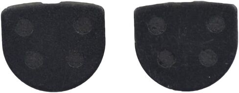 وسادات فرامل لشفرات الحلاقة MX500 (مجموعة من 2) - أحذية فرامل مستديرة لفرجار قرص اللهب YK2 شديدة التحمل للسكوتر - وسادة فرامل أمامية أو خلفية MX500، MX650، SX500، RSF650، Motovox، Dirt Quad، E500S in Kuwait