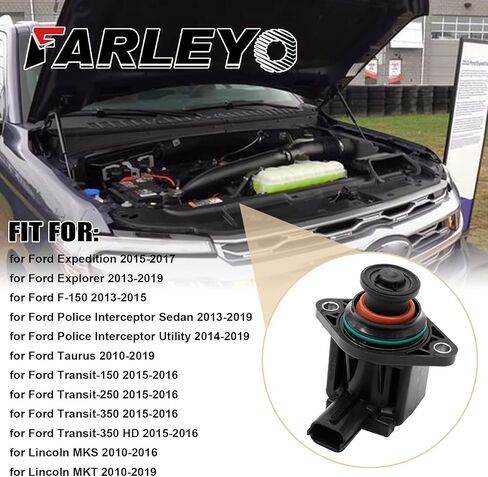 FARLEYO AA5E-9U465-AD صمام الملف اللولبي متوافق مع Ford Expedition Flex Lincoln MKS MKT 10-18 شاحن توربيني مبرد داخلي صمام تخفيف الضغط in Kuwait