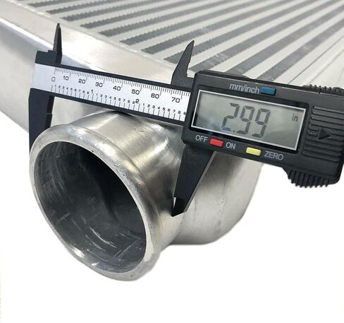 Front Mount intercooler oversize 31"X13"X3", 3" Inlet & outlet coresize 23"x10.75"x2.5" in Kuwait