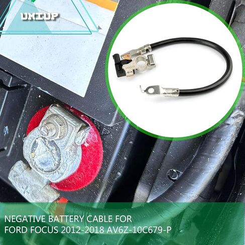 نسخة مطورة من سلك كابل البطارية السالب متوافق مع 2012-2018 Ford Focus Escape Ford C-MAX 2013-2018 Ford Escape 2013-2019، AV6Z10C679P كابل سلبي لنظام إدارة البطارية AV6Z-10C679-P in Kuwait