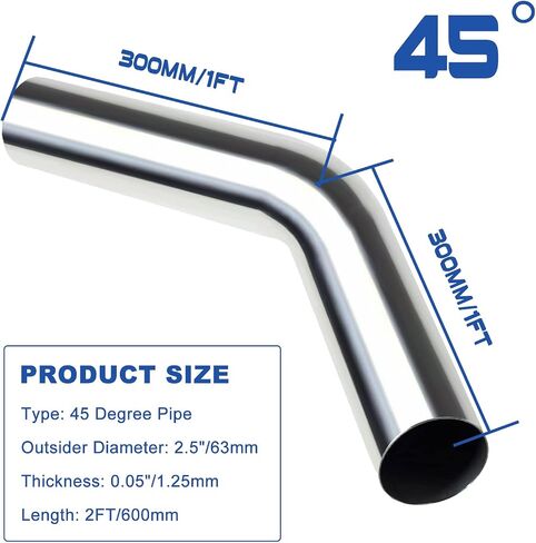 2.5 "OD الفولاذ المقاوم للصدأ الأنابيب مغزل الانحناء، 90 درجة 2FT طول، T304 الفولاذ المقاوم للصدأ الأنابيب الأنابيب أنبوب الأنابيب العالمي in Saudi Arabia