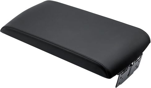 Nakkaa Center Console Armrest Lid Cover Replaces FA8Z7406024AB FA8Z-7406024-AB Compatible with 2013-2019 Black Leather in Saudi Arabia