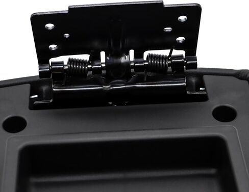 Nakkaa Center Console Armrest Lid Cover Replaces FA8Z7406024AB FA8Z-7406024-AB Compatible with 2013-2019 Black Leather in Saudi Arabia