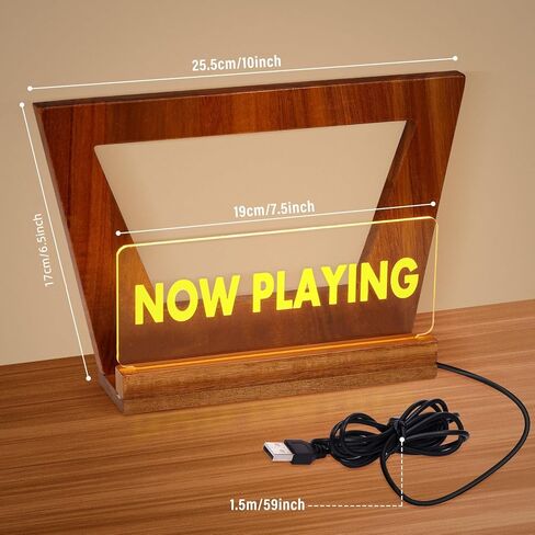 حامل الفينيل من Now Playing، حامل سجل دوار مضيء الآن، حامل سجل من الفينيل مثبت على الحائط، حامل مجموعة تخزين شاشة LED من الفينيل in Kuwait