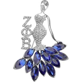 CENWA ZPB Soror Sorority Jewelry 1920 Greek Sorority Brooch Pin Jewelry Gift for Finer Women