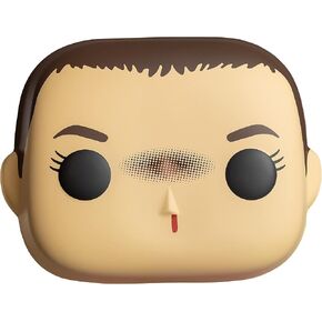 Disguise all ages Eleven Pop! Mask, Eleven Accessory, Stranger Things Inspired Half Masks for Funko Pop Mask Costume Accessory, As Shown, Regular fit Oversize look US