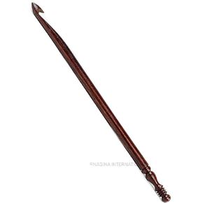 Size L-11 (8-mm) Authentic Rosewood Crafted Premium & Smooth Crocheting Hook | Yarn Knit Crochet Accessories | Nagina International