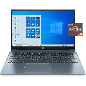 2020 HP Pavilion 15.6 FHD 1920 x 1080 Laptop AMD Ryzen 5 4500U 8GB SDRAM 512GB SSD Windows 10 Horizon Blue (Renewed)