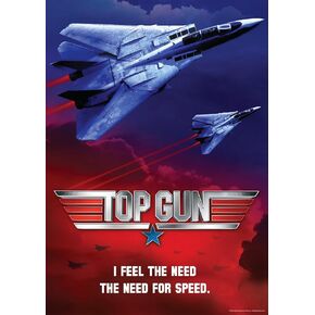 Buffalo Games - Paramount - Top Gun - 500 Piece Jigsaw Puzzle for Adults Challenging Puzzle Perfect for Game Nights - Finished Puzzle Size is 21.25 x 15.00