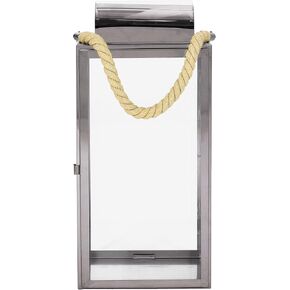 فانوس كريستوفر نايت هوم لاري خارجي مقاس 19 بوصة - ستانلس ستيل - فضي in Kuwait