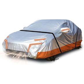 غطاء سيارة مخصص مناسب لطراز Tesla-Y مع سحاب باب الكابينة، غطاء سيارة مقاوم للماء في جميع الأحوال الجوية مع باب منفذ شحن شبكي جيد التهوية in Kuwait