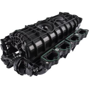 Intake Manifold with Gasket Replacement for Ford F-150 5.0L V8 2015 2016 2017 OE Replace #FL3Z9424B FL3Z9424E FL3Z9424F FL3Z9424J 615-916 Vahaha