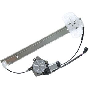 YHTAUTO Front Power Window Regulator Passenger Side with 2-Pin Motor Assembly for Jeep Wrangler 2007-2018, Wrangler JK 2018 Sport Utility