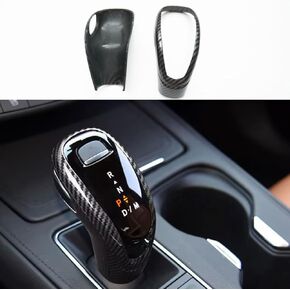 ZiWen Interior Trims Center Gear Shift Knob Cover Accessories for Cadillac XT4 XT5 XT6 CT5 2020-2024 Escalade (Carbon Fiber Print)