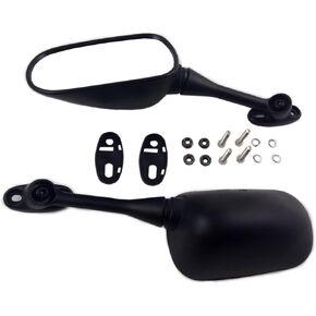 Motorcycle Rearview Mirror For CBR 600 RR 2003-2012 / 1000RR 2004-2006 Black OEM Stock Style Racing Mirrors - Left & Right Set