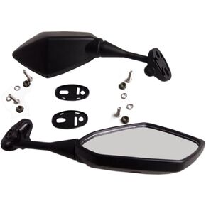 Motorcycle Rearview Mirror For CBR 600 RR 2003-2012 / 1000RR 2004-2006 Black OEM Stock Style Racing Mirrors - Left & Right Set