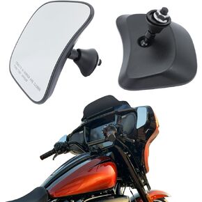 Motorcycle Batwing Fairing Mount Mirrors Rearview Inner Rear View Fit for Harley Touring CVO Street Glide FLHXSE 2023 2024
