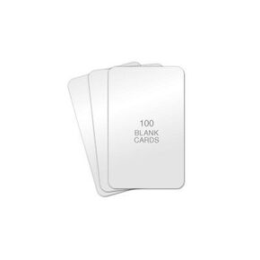 AlphaCard Premium Blank PVC ID Cards CR80 30 mil (Standard Size) (100 Pack)
