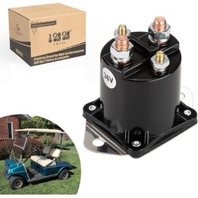 10L0L Golf Cart 36v Solenoid for Club Car DS(1976-1998) 4 Terminal Solenoid OEM 8016 1113
