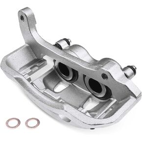 A-Premium Disc Brake Caliper Assembly with Bracket Compatible with Select Dodge Models - Ram 2500 Van/Ram 3500 Van 2003 - Front Right Passenger Side