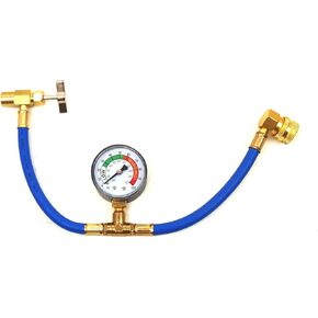 Self-Sealing R134a A/C Can Tap Gauge Hose Recharge AC Conditioning 1/2" Acme HD87