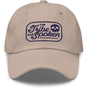 Survivor The Tribe Skull Dad Hat - Officially Licensed - Beige