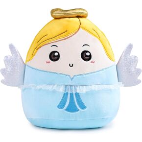 My Friend Jesus Plush - 8 Inches Jesus Plush Doll Jesus Stuffed Doll Toys Religious Savior Jesus Stuffed Animal with Blue Shawl Christian Jesus Plushies for Kids Boys Girls
