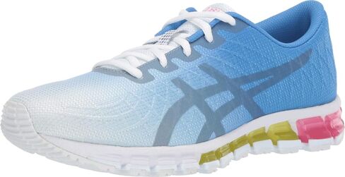 ASICS Women's Gel-Quantum 180 4 Running Shoes, 9.5M, White/Stone Grey in Saudi Arabia