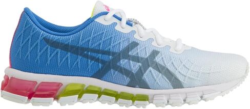 ASICS Women's Gel-Quantum 180 4 Running Shoes, 9.5M, White/Stone Grey in Saudi Arabia