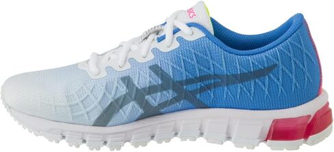 ASICS Women's Gel-Quantum 180 4 Running Shoes, 9.5M, White/Stone Grey in Saudi Arabia