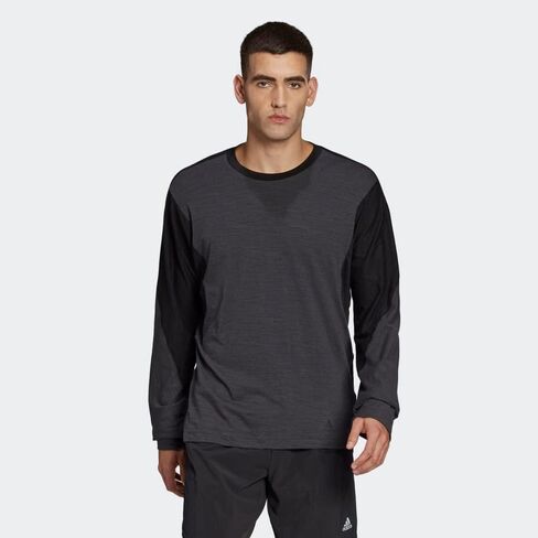 adidas Men's Well Being Long Sleeve Tee in Saudi Arabia