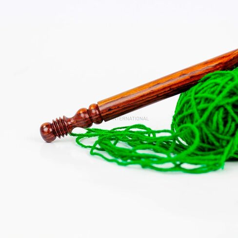 Size L-11 (8-mm) Authentic Rosewood Crafted Premium & Smooth Crocheting Hook | Yarn Knit Crochet Accessories | Nagina International in Kuwait