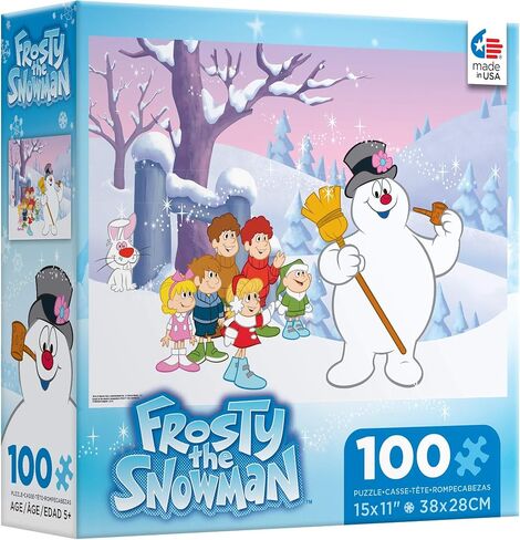 Ceaco - Frosty The Snowman - Fun with Frosty - 100 Piece Jigsaw Puzzle in Saudi Arabia
