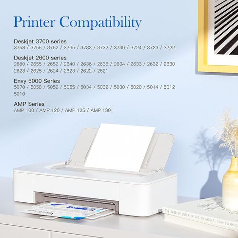 Valuetoner Remanufactured Ink Cartridge Replacement for HP 62XL 62 XL to use with Envy 5540 5640 5660 7644 7645 OfficeJet 5740 8040 OfficeJet 200 250 Series Printer (1 Black, 1 Tri-Color, 2-Pack) in Kuwait