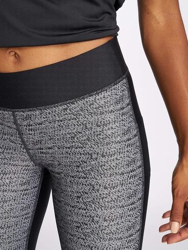 Under Armour Women's HeatGear Armour Jacquard Ankle Crop Capri Leggings in Kuwait