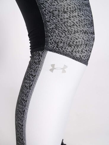 Under Armour Women's HeatGear Armour Jacquard Ankle Crop Capri Leggings in Kuwait