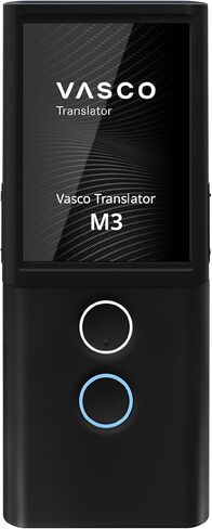 Vasco M3 Language Translator Device | The Only Translator with Free and Unlimited Internet in 200 Countries | Photo Translation | European Brand in Kuwait