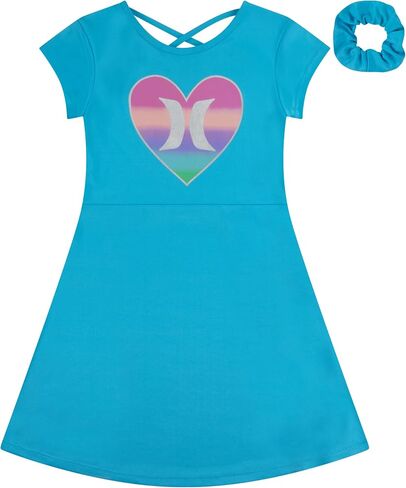 Hurley Girls' Short Sleeve Dress in Saudi Arabia