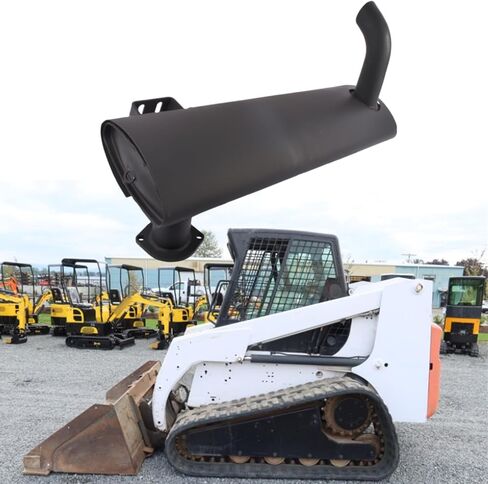 استبدال عادم كاتم الصوت لـ Bobcat 863 864 873 883 A300 S250 T200 6680164 6732069 Mustrod in Kuwait