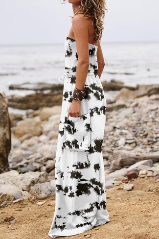 Aoang Women Overalls Jumpsuits Loose Casual Dressy Sleeveless Baggy Pants Romper Jumpers 2024 Trendy Summer Outfits in Saudi Arabia