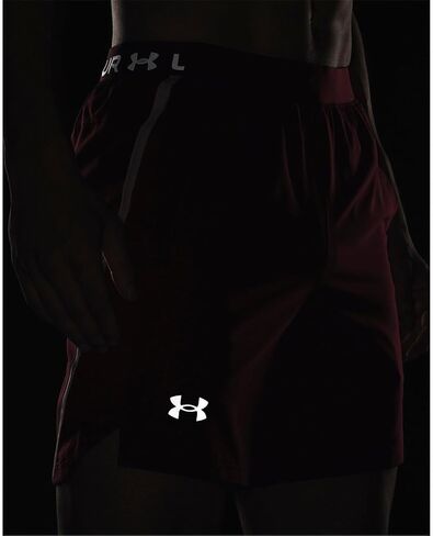 شورت قصير رجالي من Under Armour مطبوع عليه علامة Wordmark مقاس 17.78 سم in Kuwait