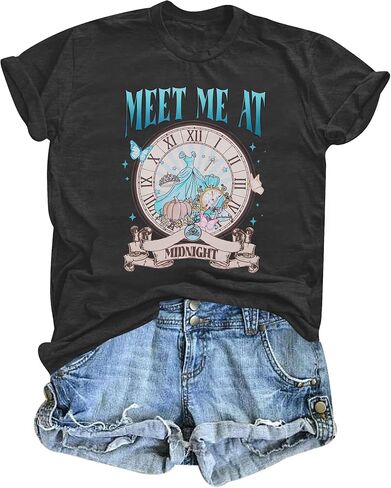 Magic Shirt Magic Kingdom Shirts: Women Meet Me at Shirt Princess Castle Shirt Family Vacation Tops in Kuwait
