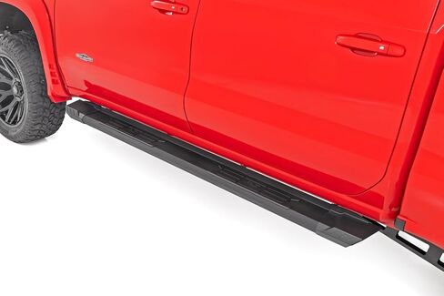 Rough Country HD2 Running Boards for 19-24 Chevy/GMC 1500 | Crew Cab - SRB01900B in Saudi Arabia