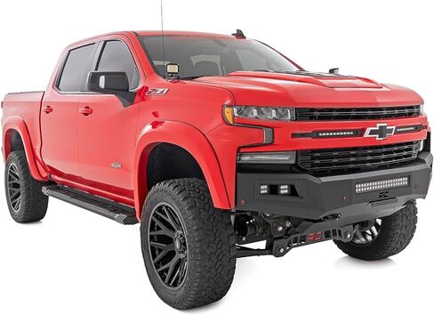 Rough Country HD2 Running Boards for 19-24 Chevy/GMC 1500 | Crew Cab - SRB01900B in Saudi Arabia