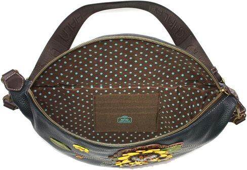 CHALA Fanny Pack Women RFID Protected Sling Purse and Waist Bag with Two Adjustable Straps - Sunflower Group - navy in Saudi Arabia