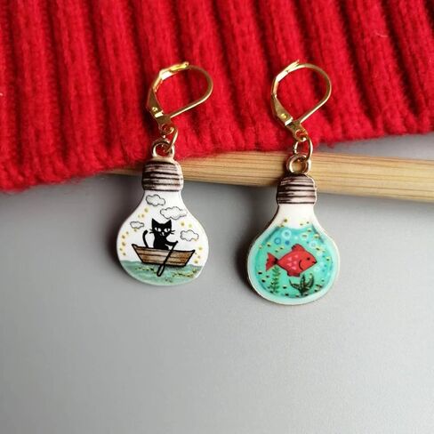 3 قطعة مصباح لمبة القط الكروشيه القابلة للإزالة قفل غرزة علامات للحياكة والحياكة لطيف المعادن السحر هدية الحياكة المورد اكسسوارات الحياكة in Kuwait