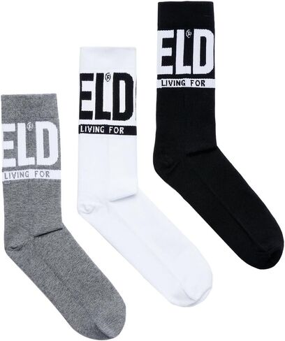 Diesel Men's Skm-ray-threepack Socks 3pack in Kuwait