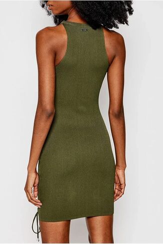 GUESS Women's Sleeveless Alexa Mini Lace-up Dress in Kuwait